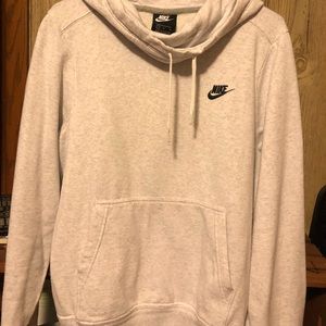 Women’s cowl neck Nike pullover.